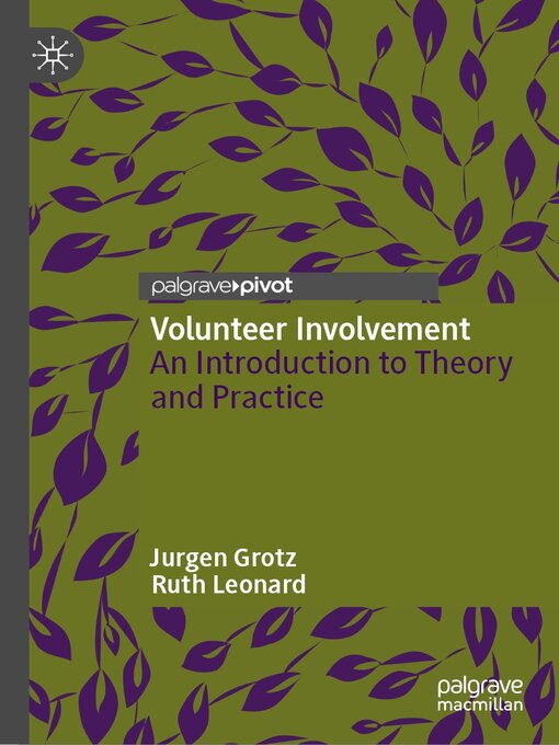 Title details for Volunteer Involvement by Jurgen Grotz - Available